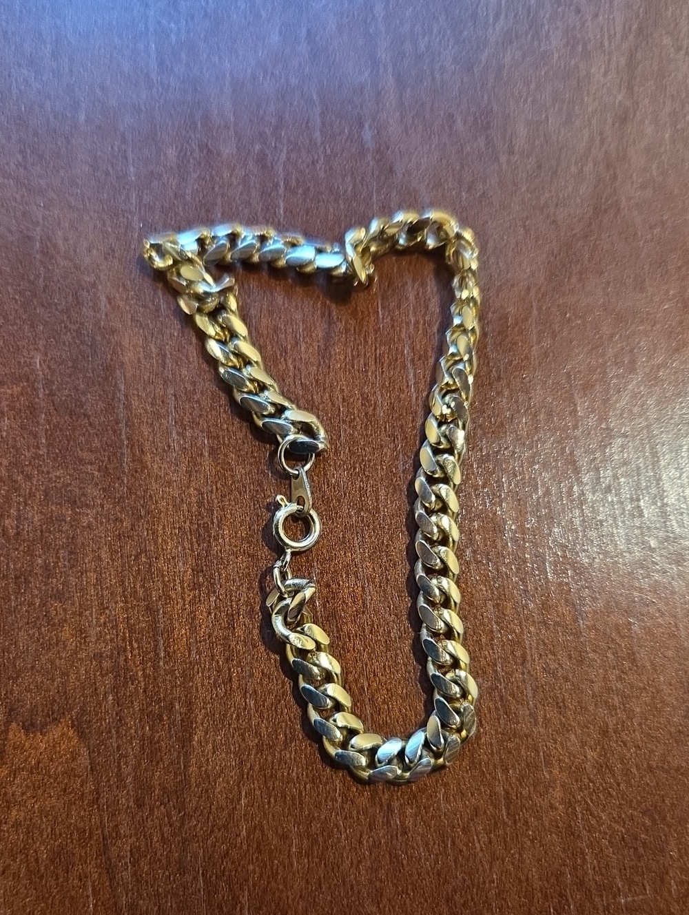 Gold-Tone Twisted Curb Chain Bracelet - Women Jewelry
